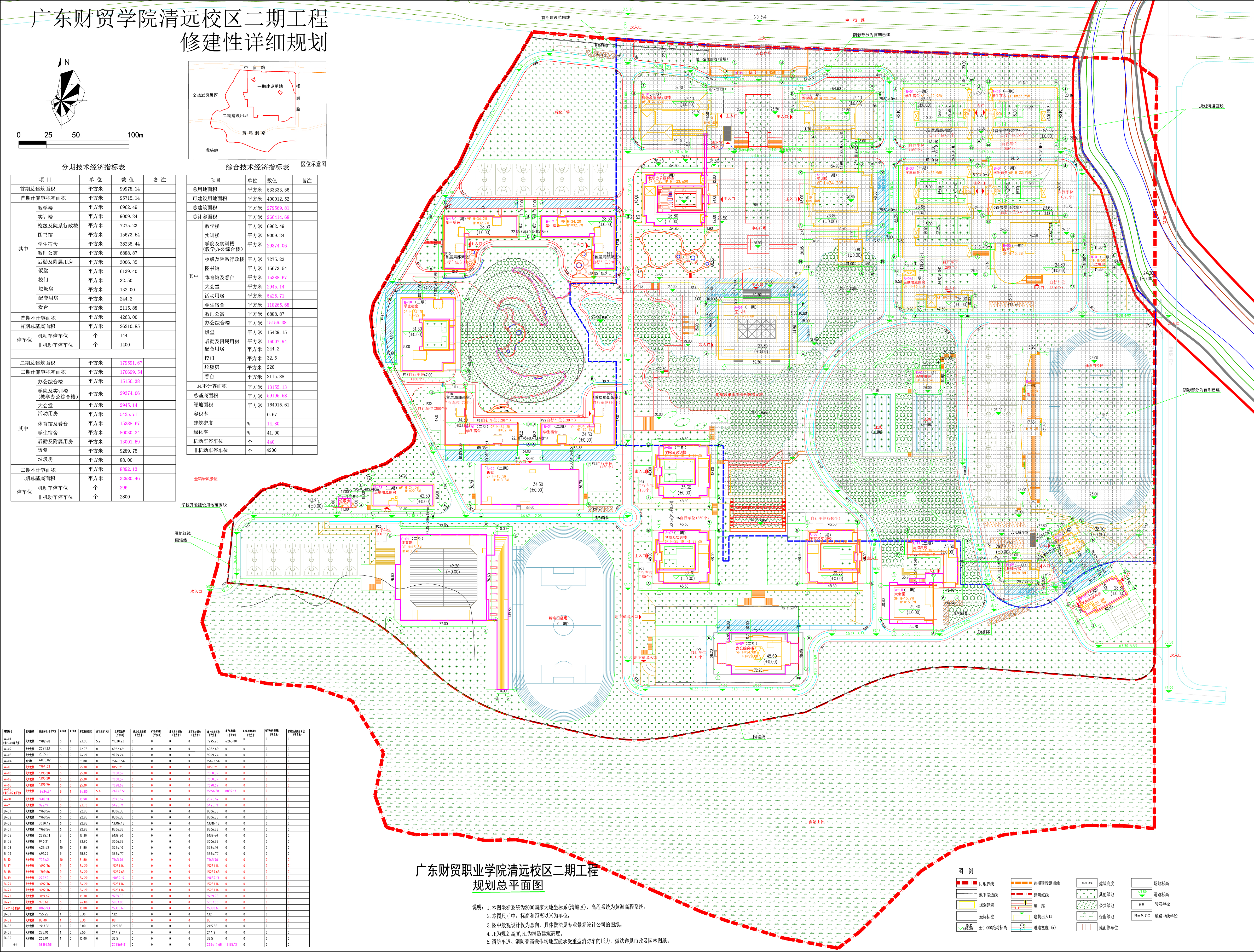 財貿(mào)學院清遠校區(qū)二期規(guī)劃總平面圖.jpg