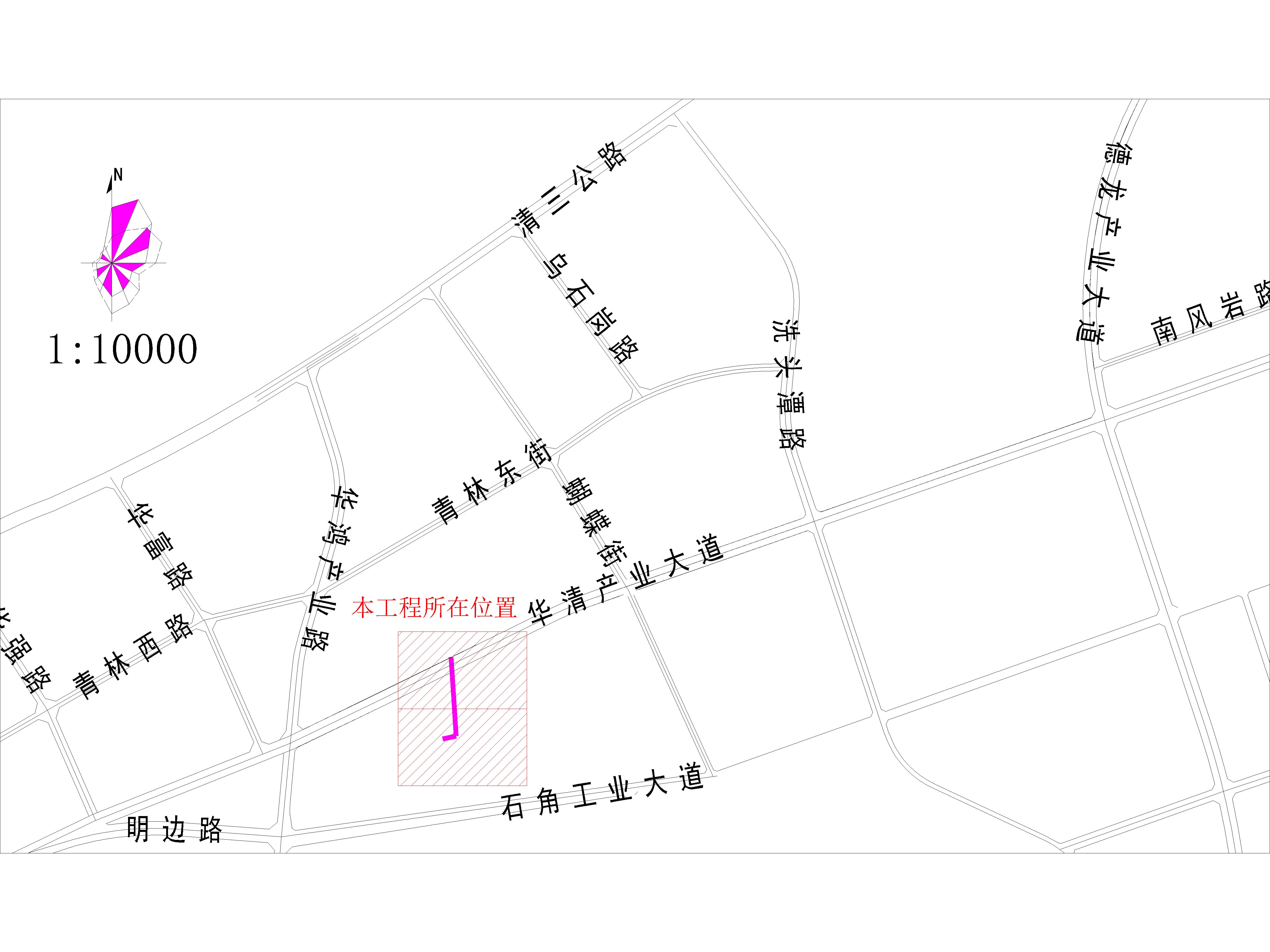 石角卓惠洗滌工廠市政中壓管道燃?xì)鈭?bào)建-布局1.jpg