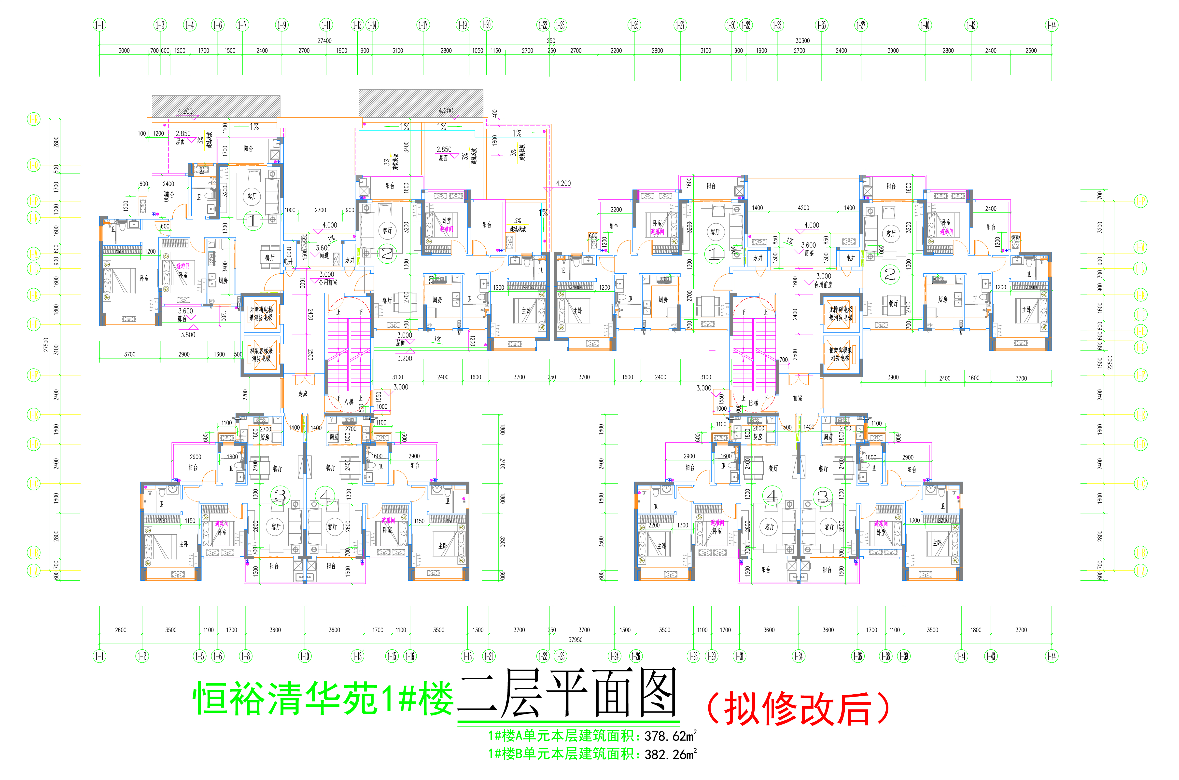 1#樓二層平面圖（擬修改后）.jpg