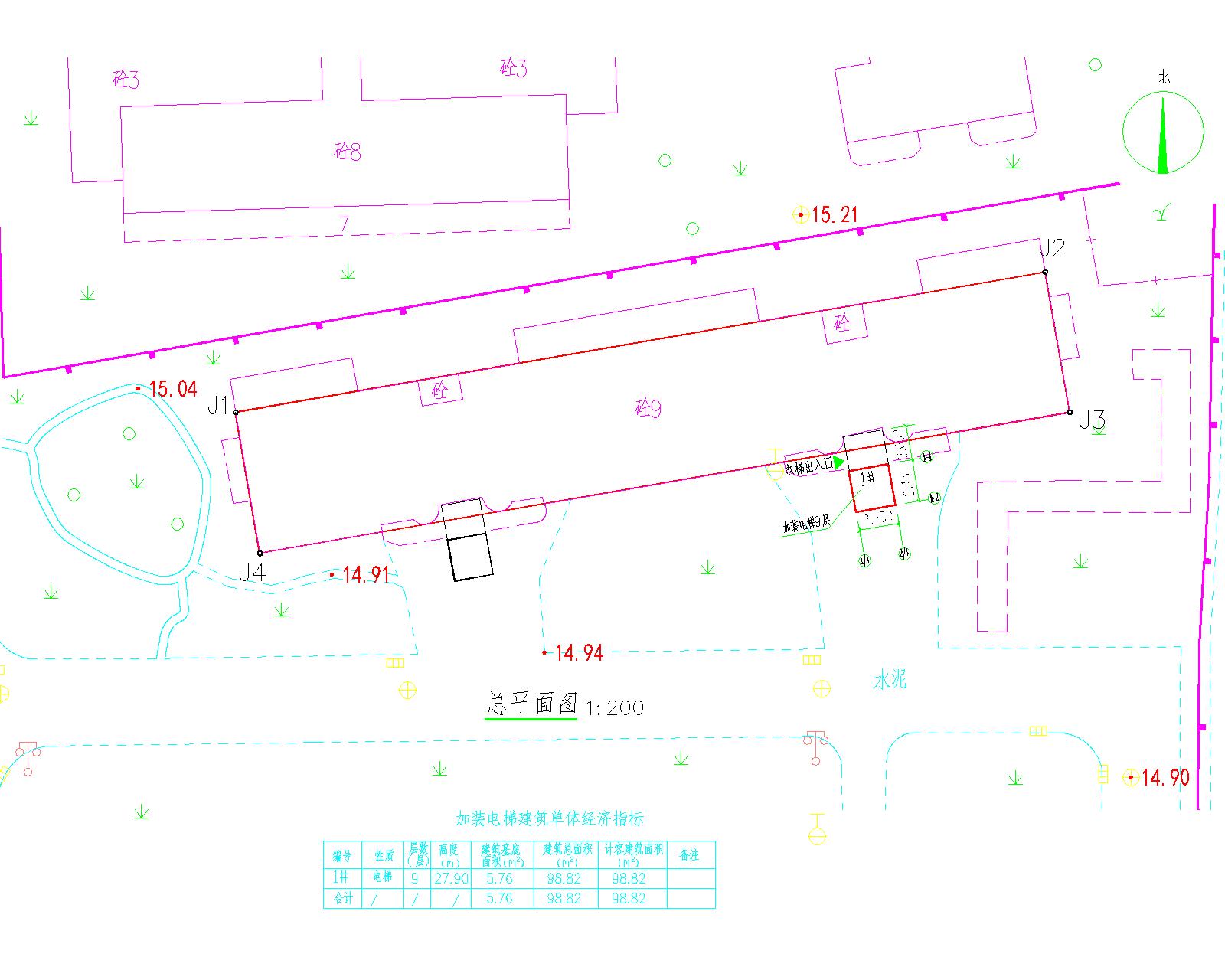 清遠(yuǎn)市新城錦霞路1號八座東梯加裝電梯建設(shè)項(xiàng)目總平面圖.jpg