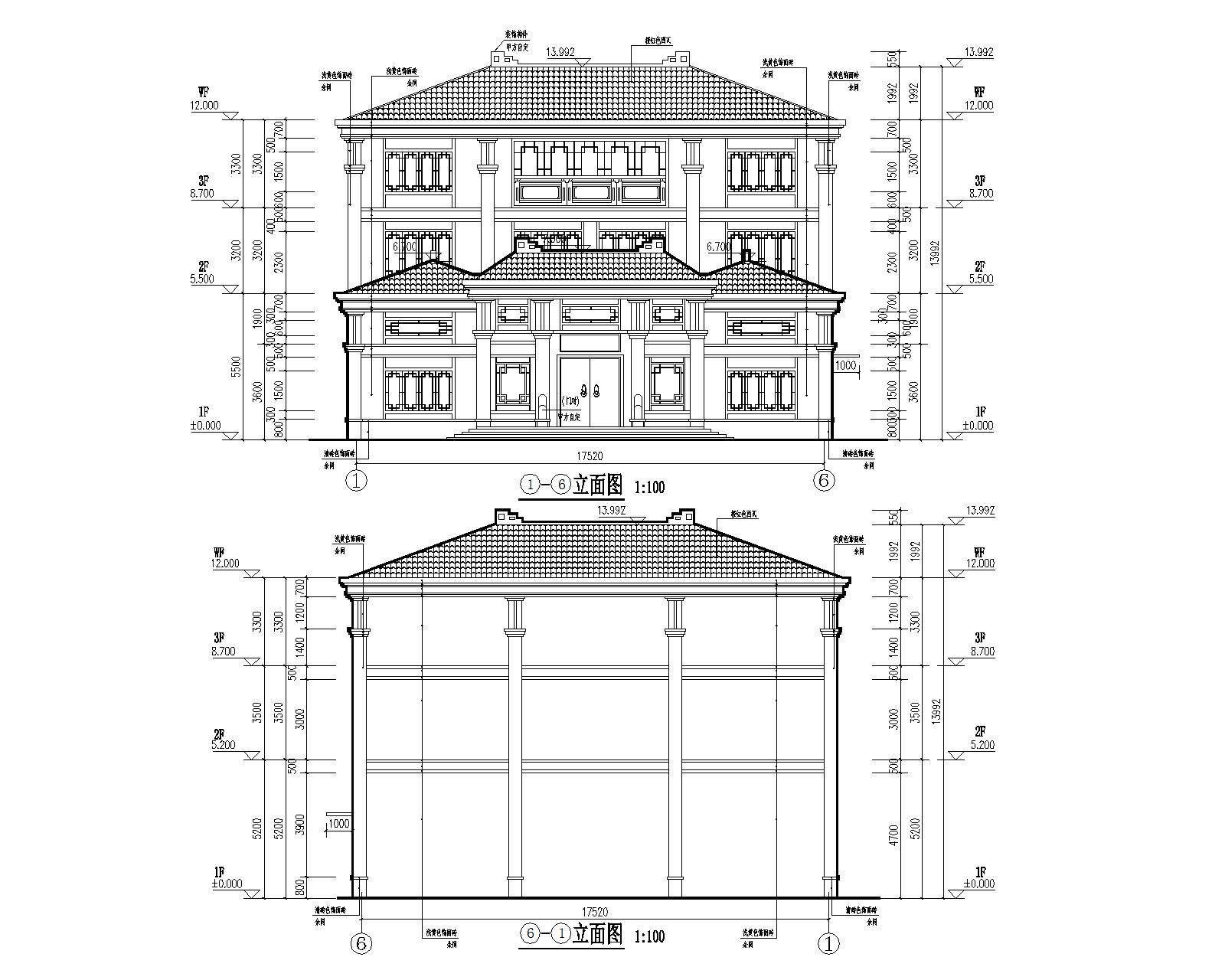 龍森谷1號(hào)樓報(bào)建圖立面圖.jpg