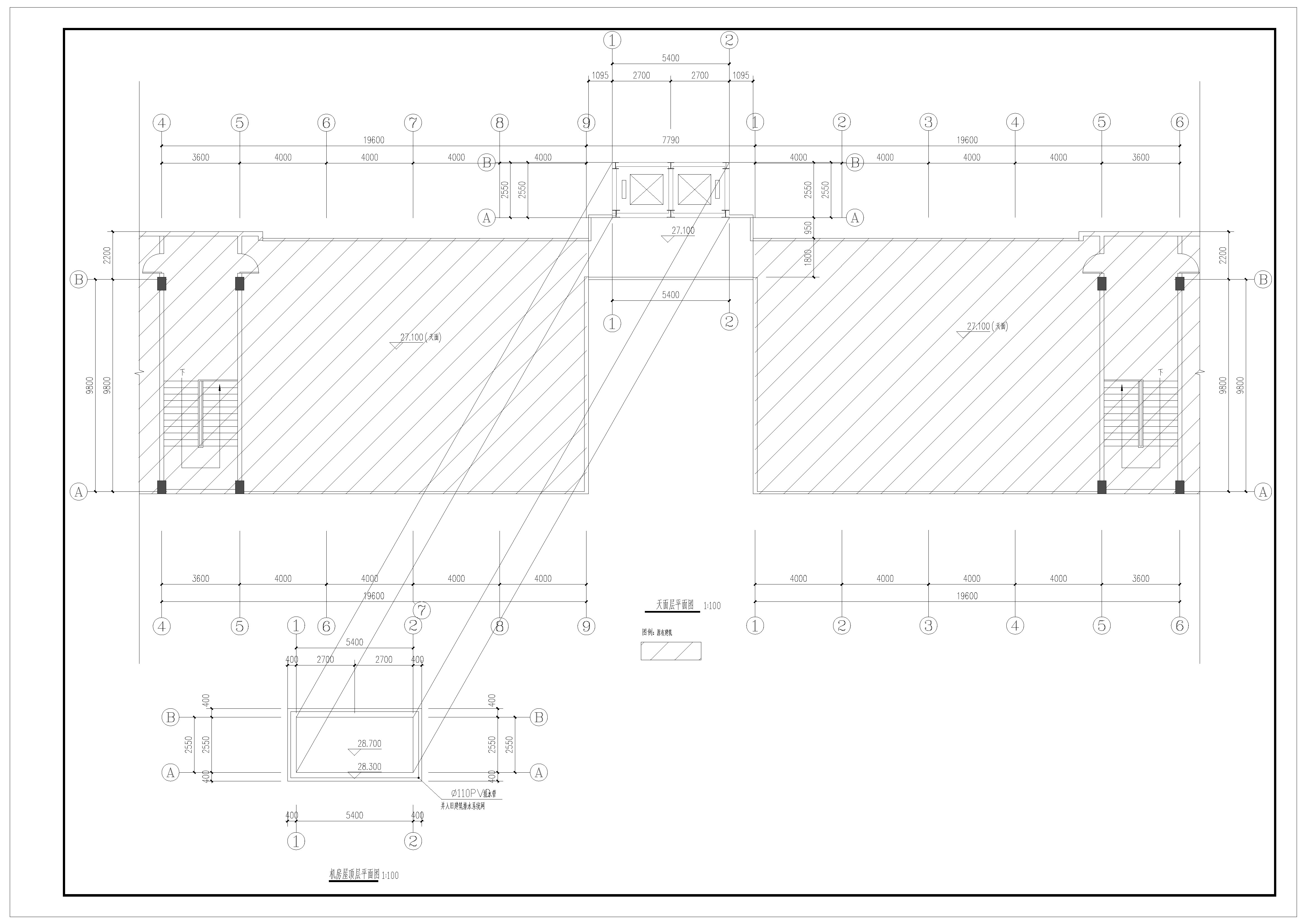 天面層平面圖、機(jī)房屋頂層平面圖.jpg