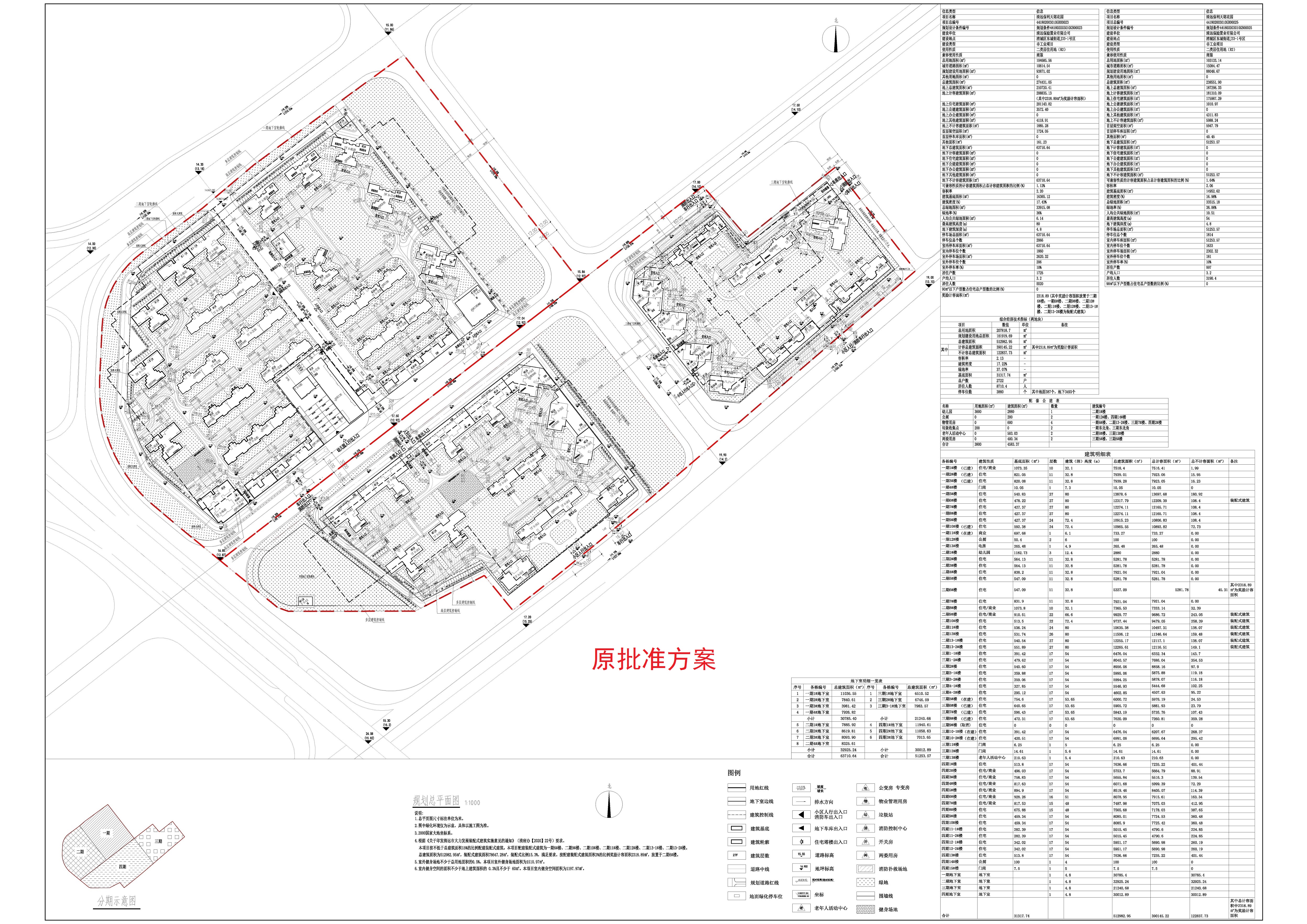 清遠(yuǎn)保利天珺花園規(guī)劃總平面圖-原批準(zhǔn)方案.jpg