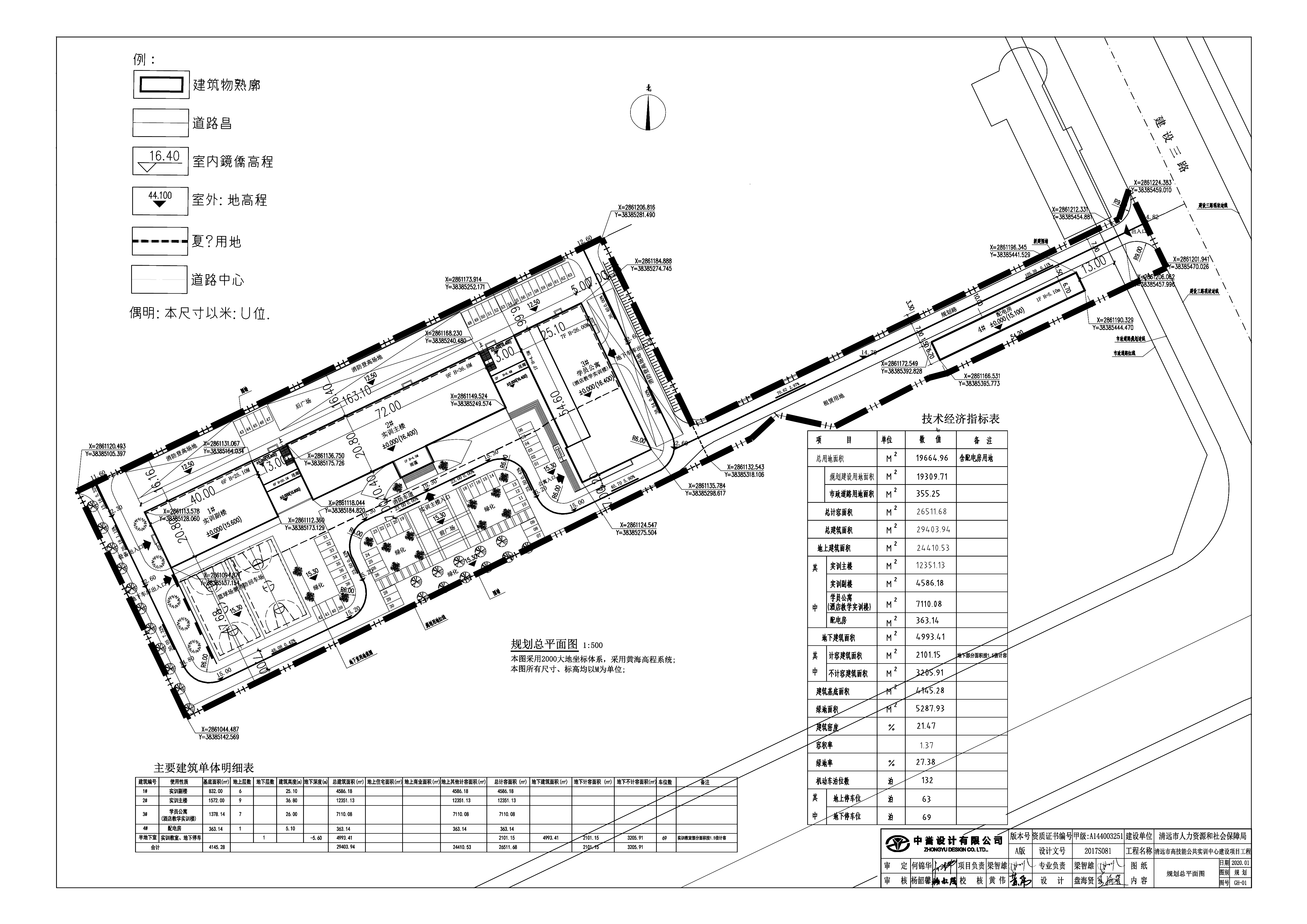 清遠市高技能公共實訓中心建設項目工程規(guī)劃總平面圖20200415.jpg